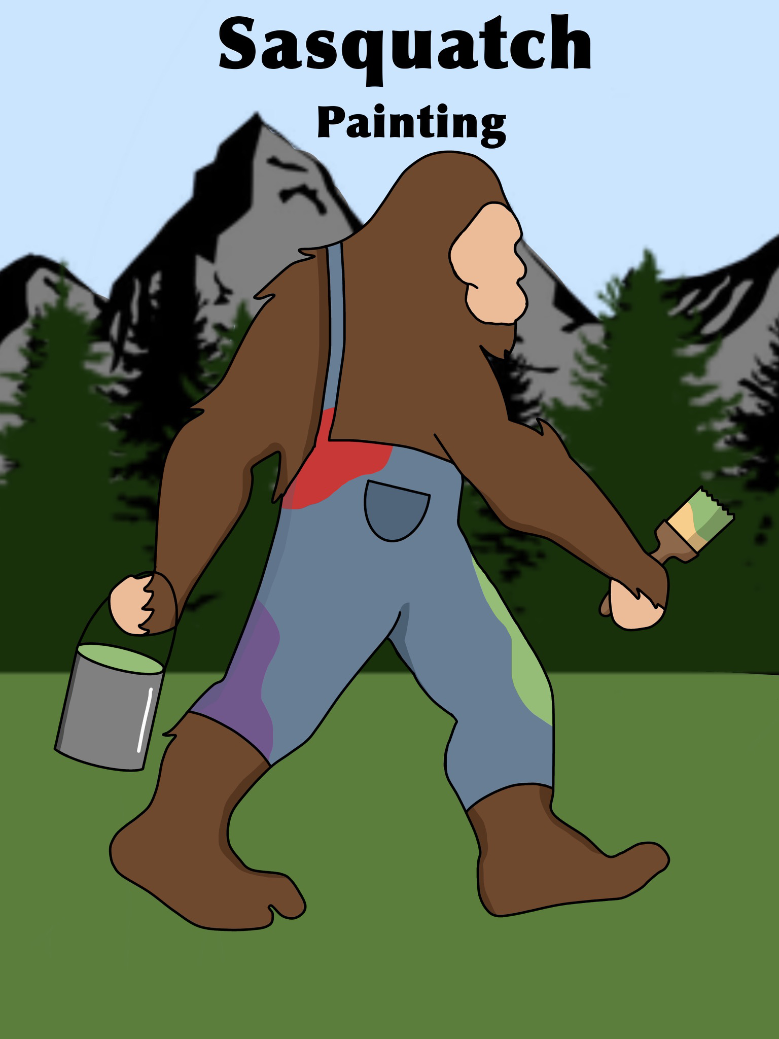 Sasquatch Painting logo