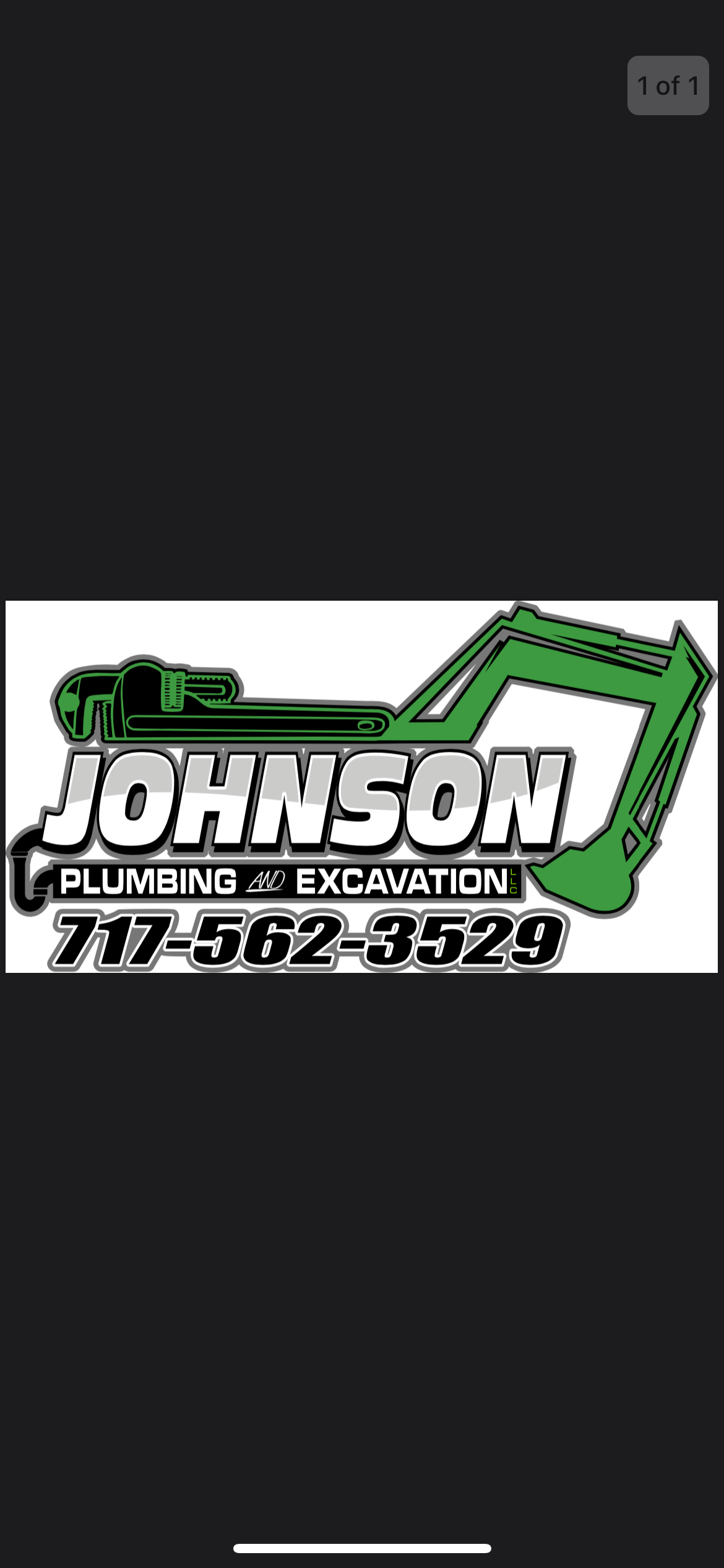 Johnson Plumbing and Excavating LLC logo