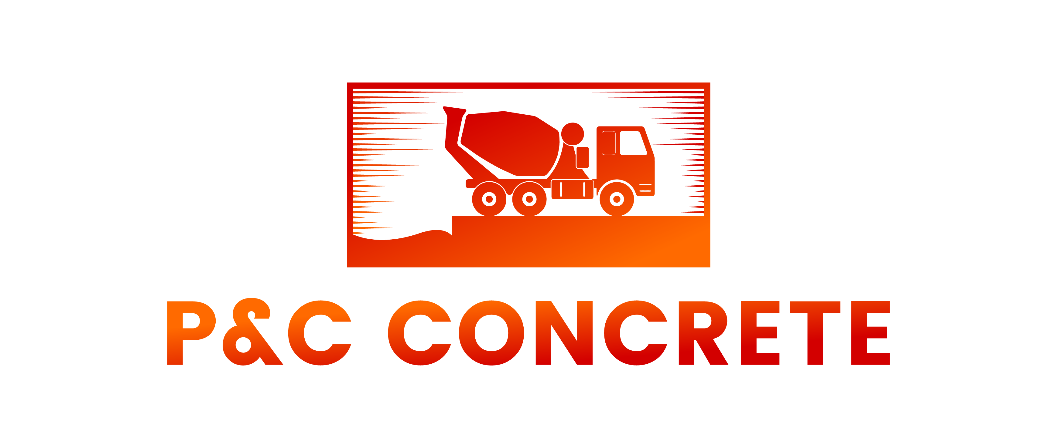 P&C Concrete logo