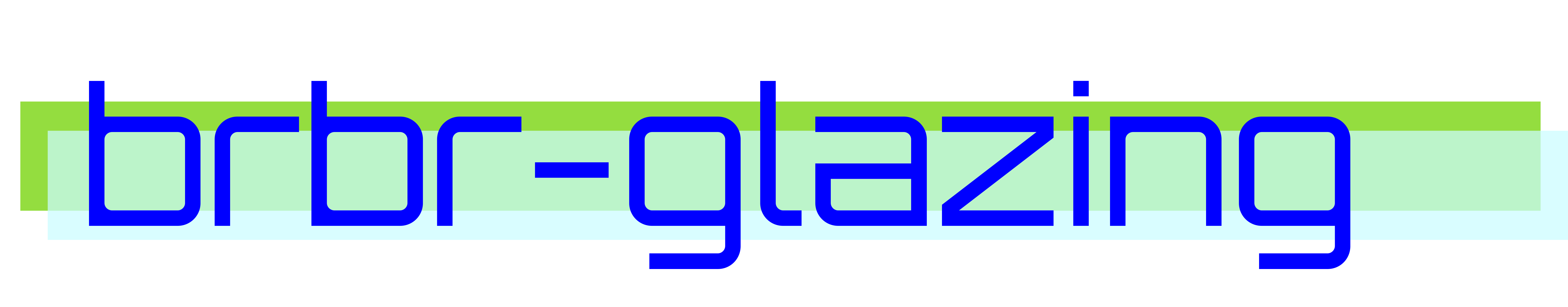 Logo for brbr glazing