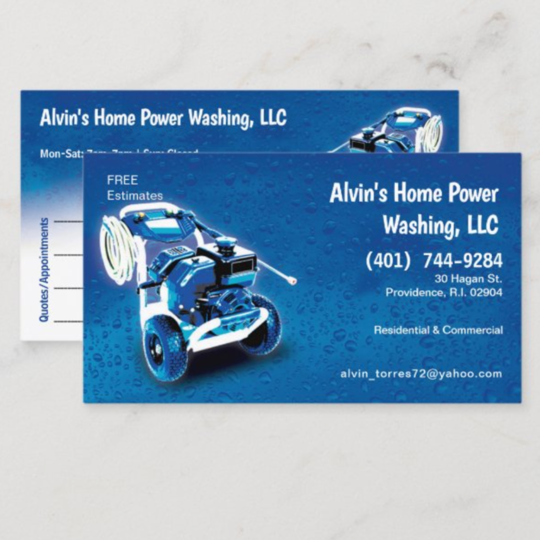 Logo for Alvin's Home Power Washing