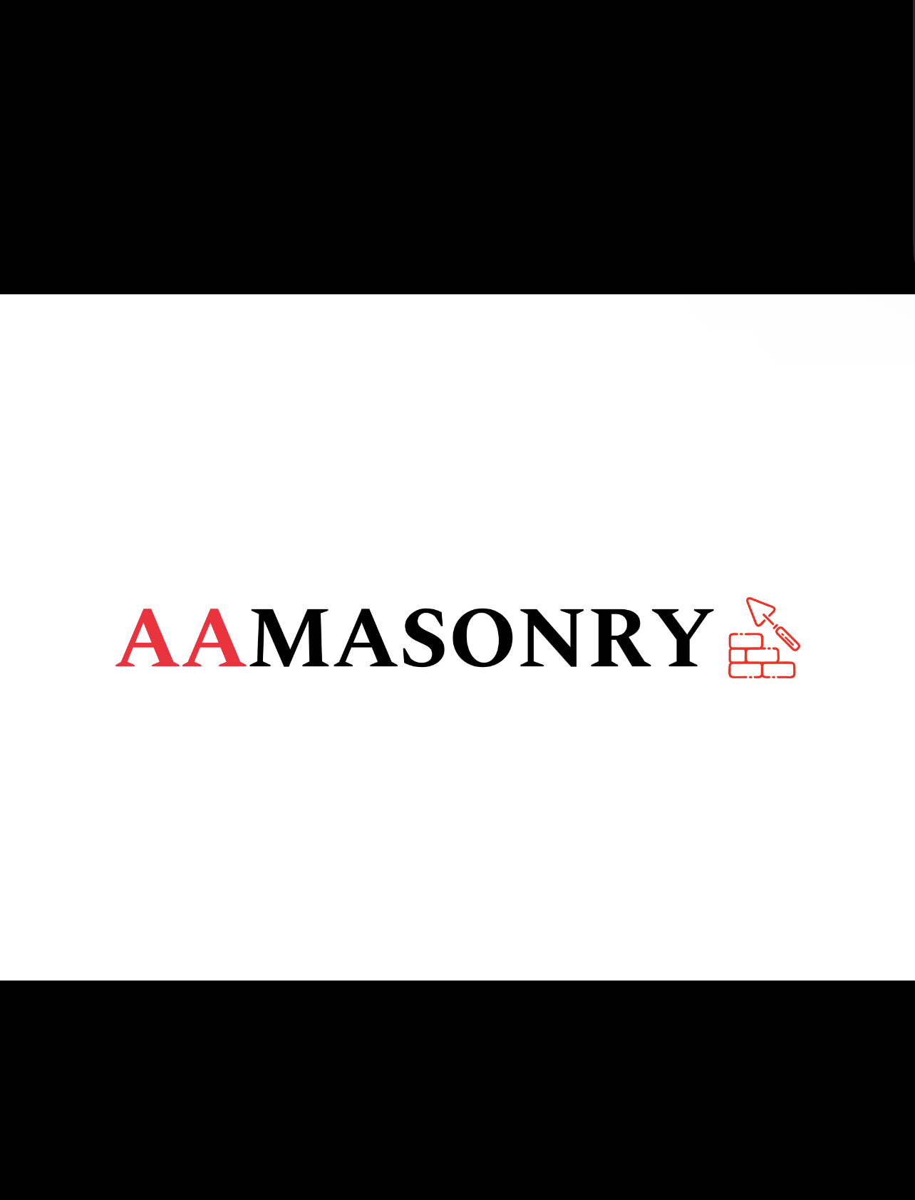 AA Masonry logo