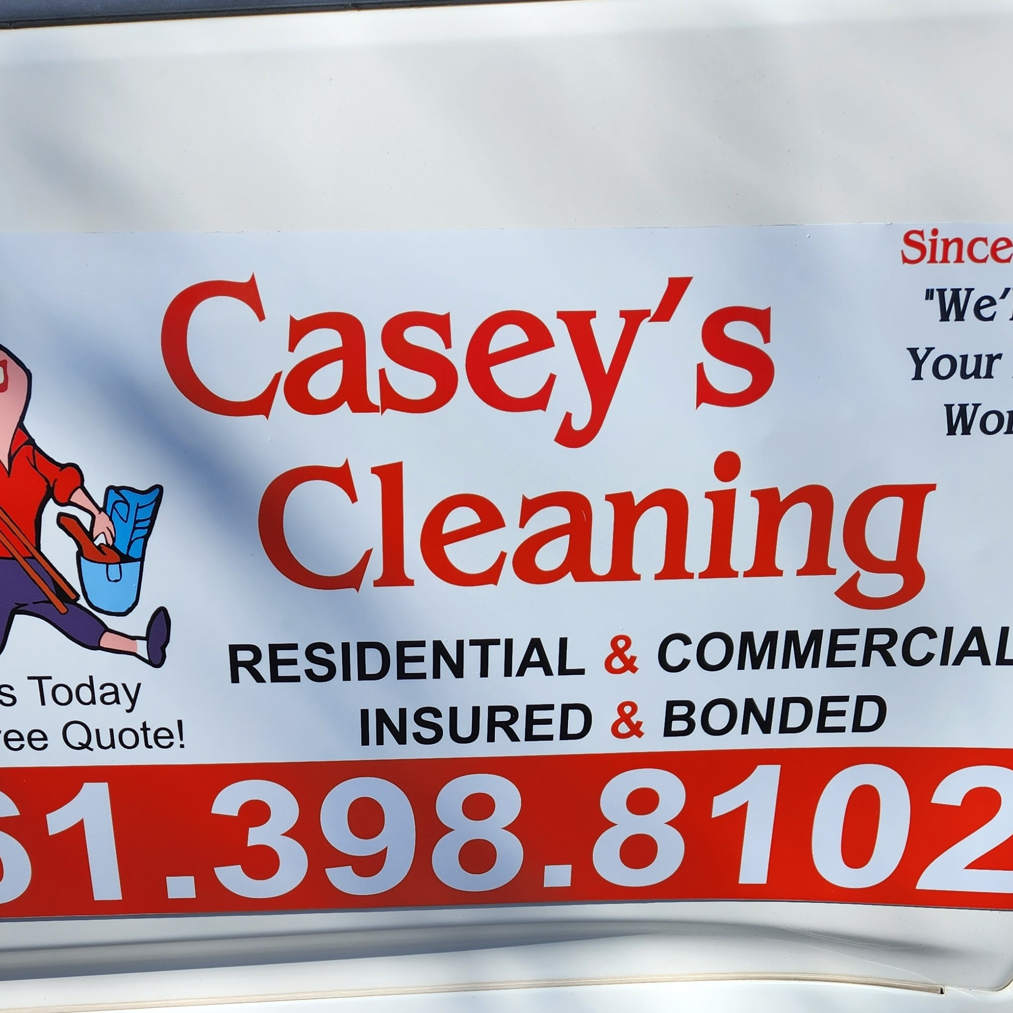 Logo for Casey's Cleaning services