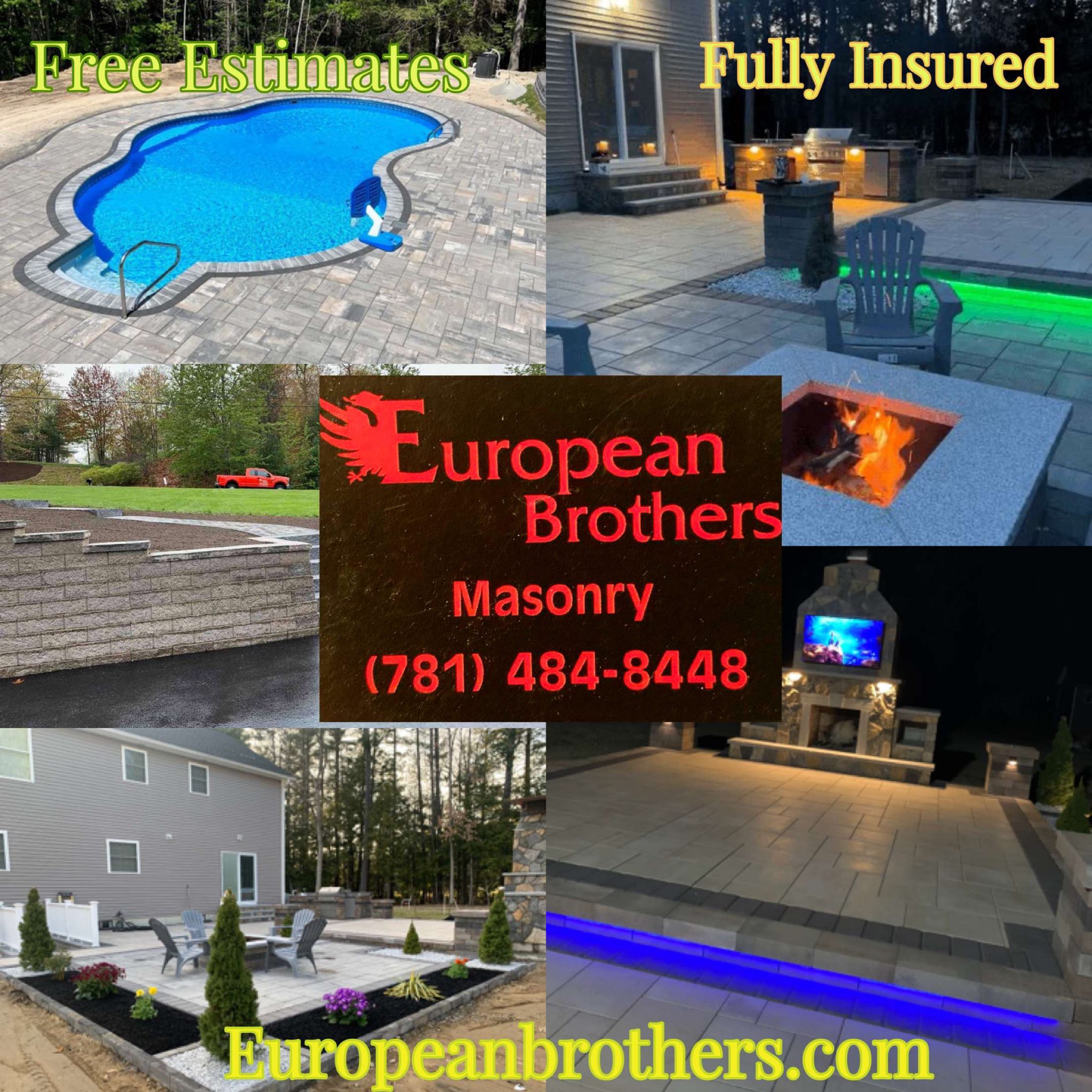 Logo for European Brothers Masonry Construction Llc