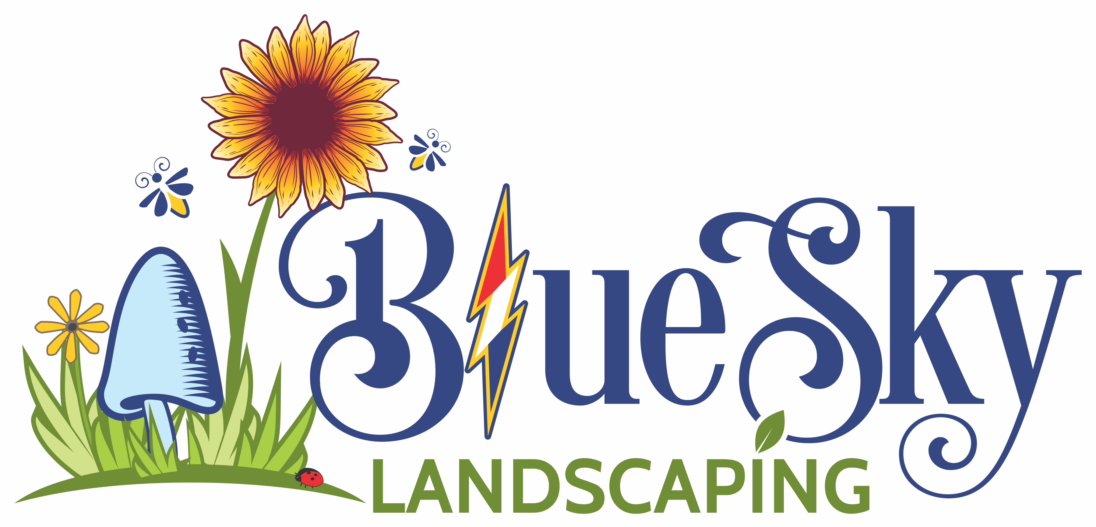 Blue Sky Landscaping logo