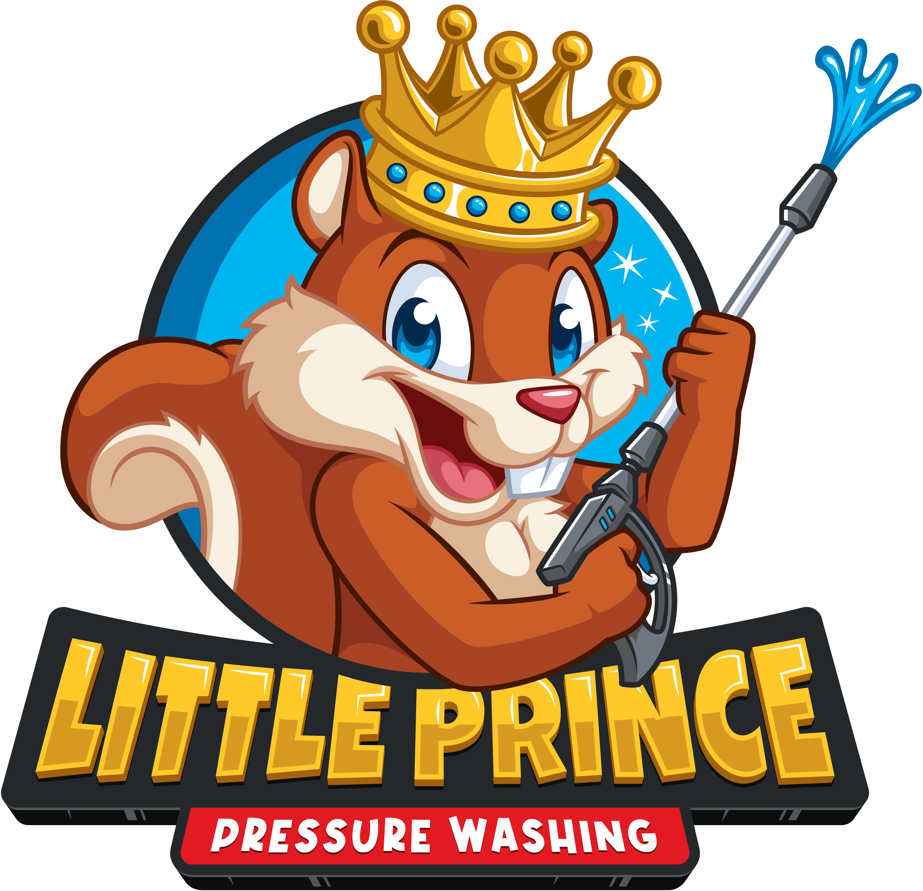 Logo for Little Prince Pressure Washing