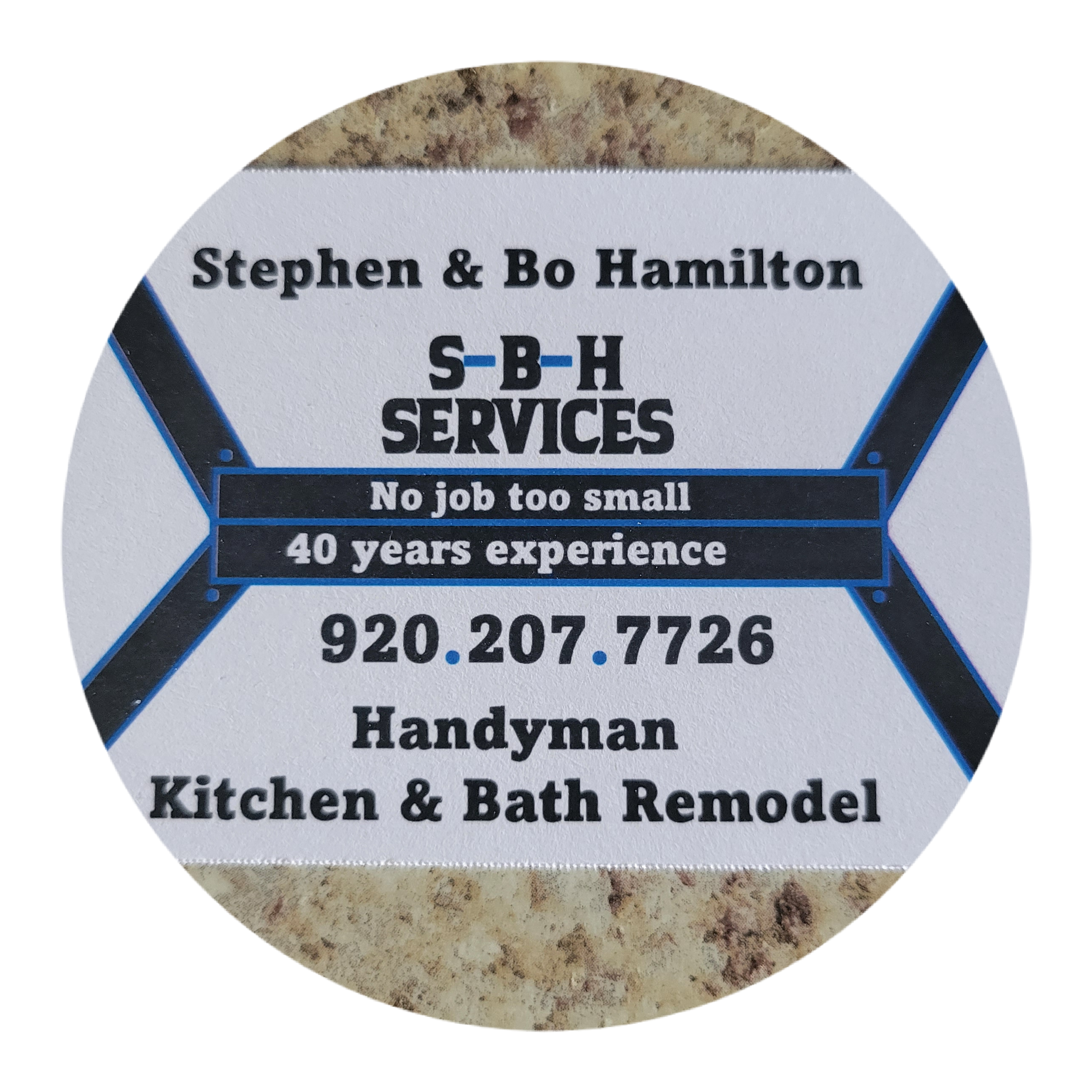 Logo for SBH Construction