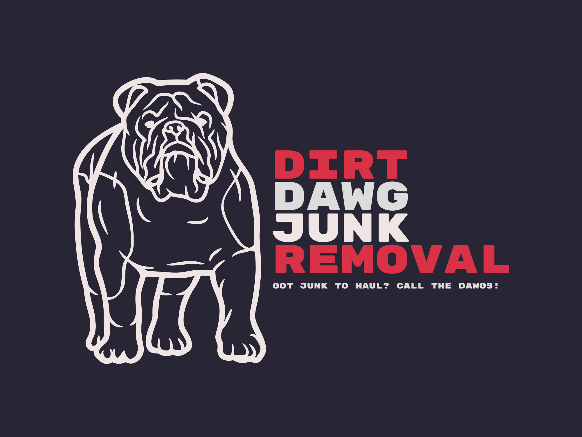 Logo for Dirt Dawg Junk Removal