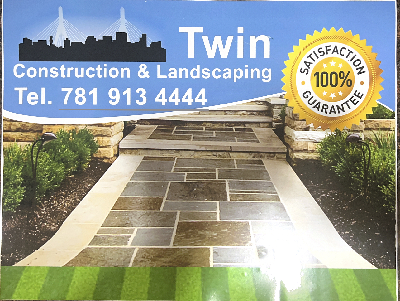 Logo for Twins Construction