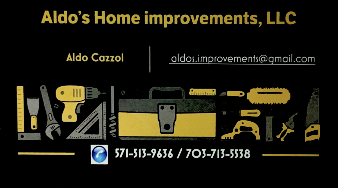 Logo for Aldo's Home Improvements Llc