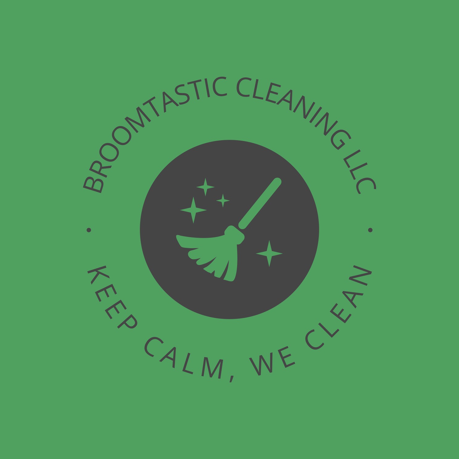 Logo for Broomtastic Cleaning LLC
