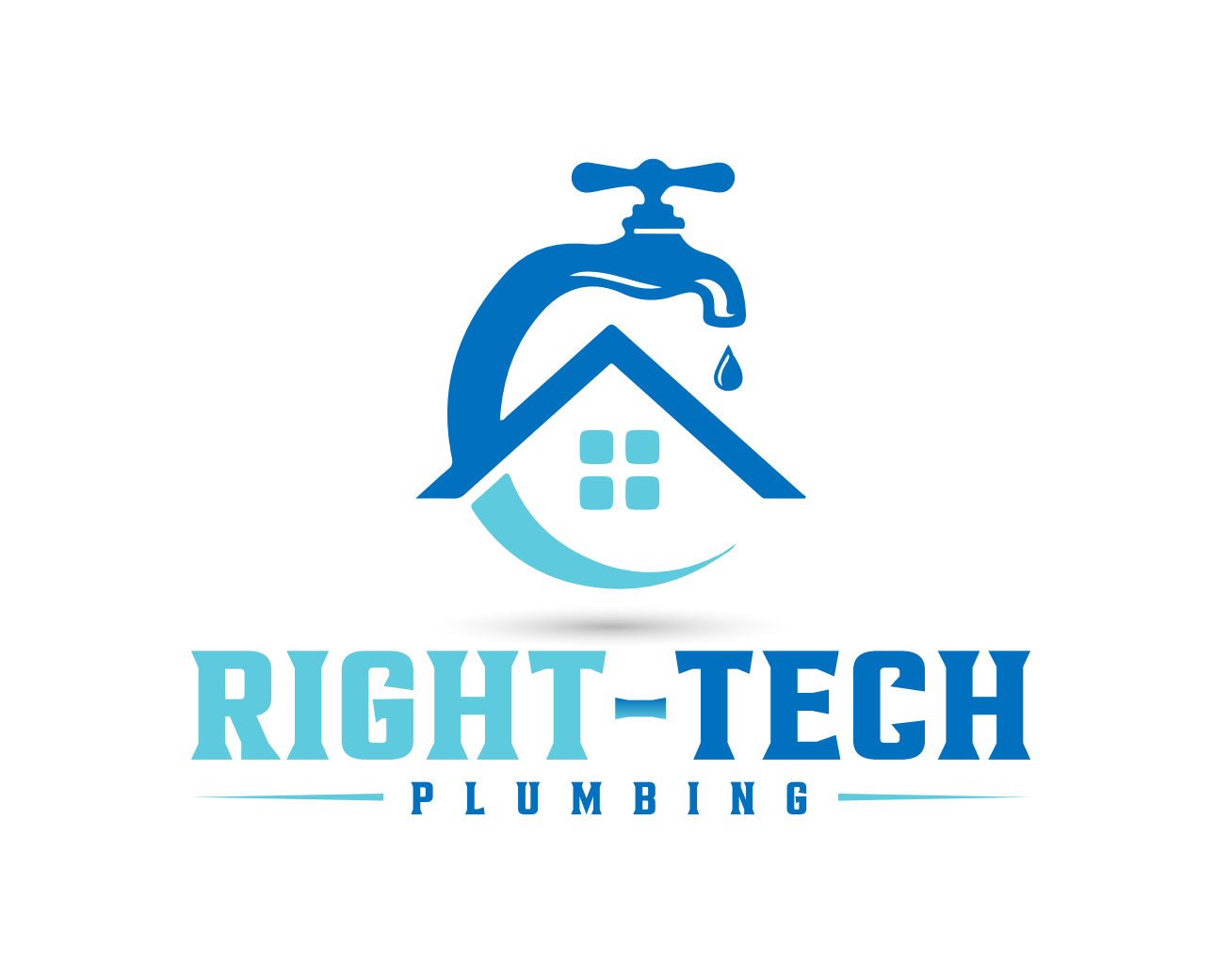 Logo for Right-Tech Plumbing