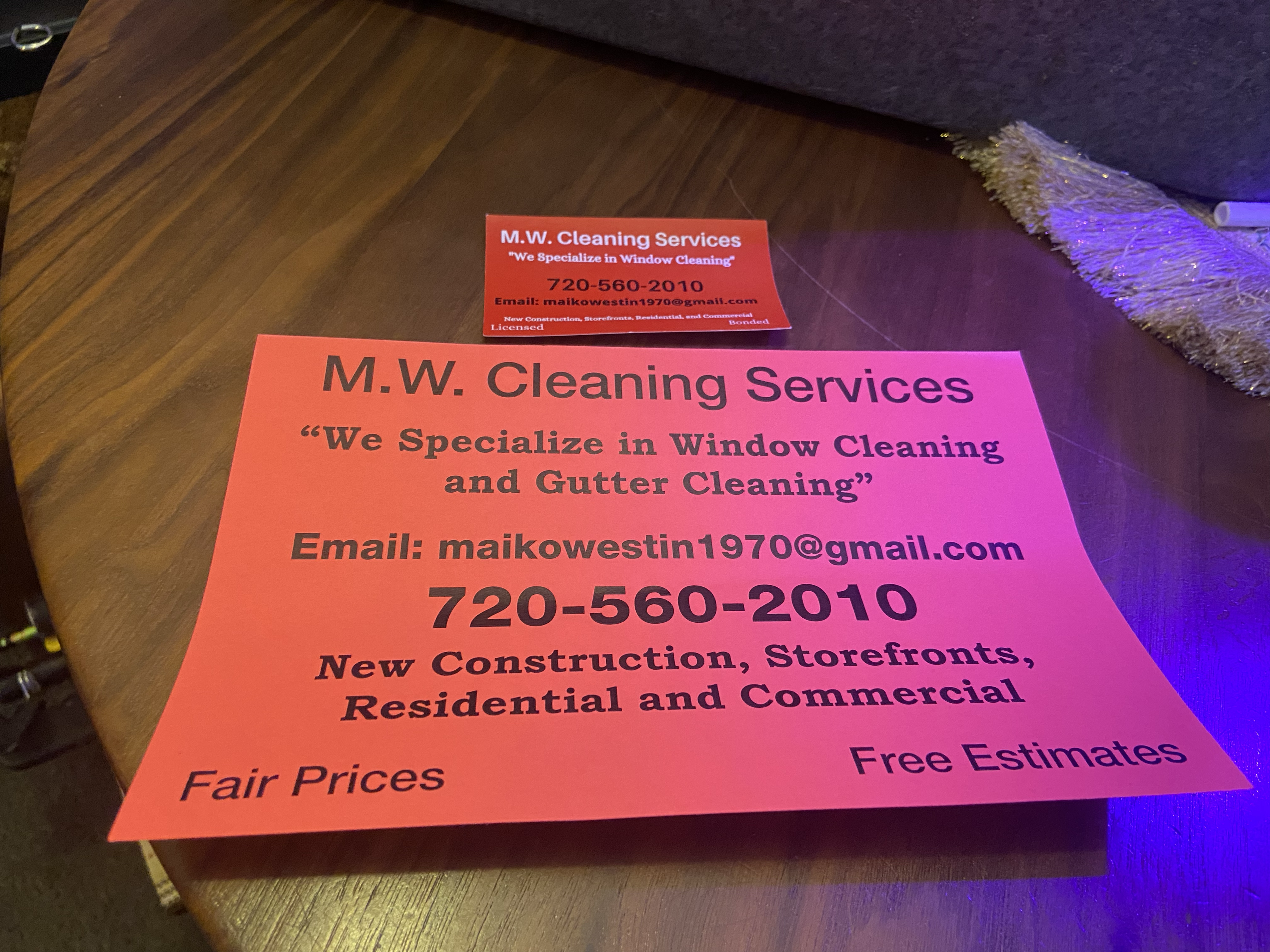 Avatar for M.W. cleaning services
