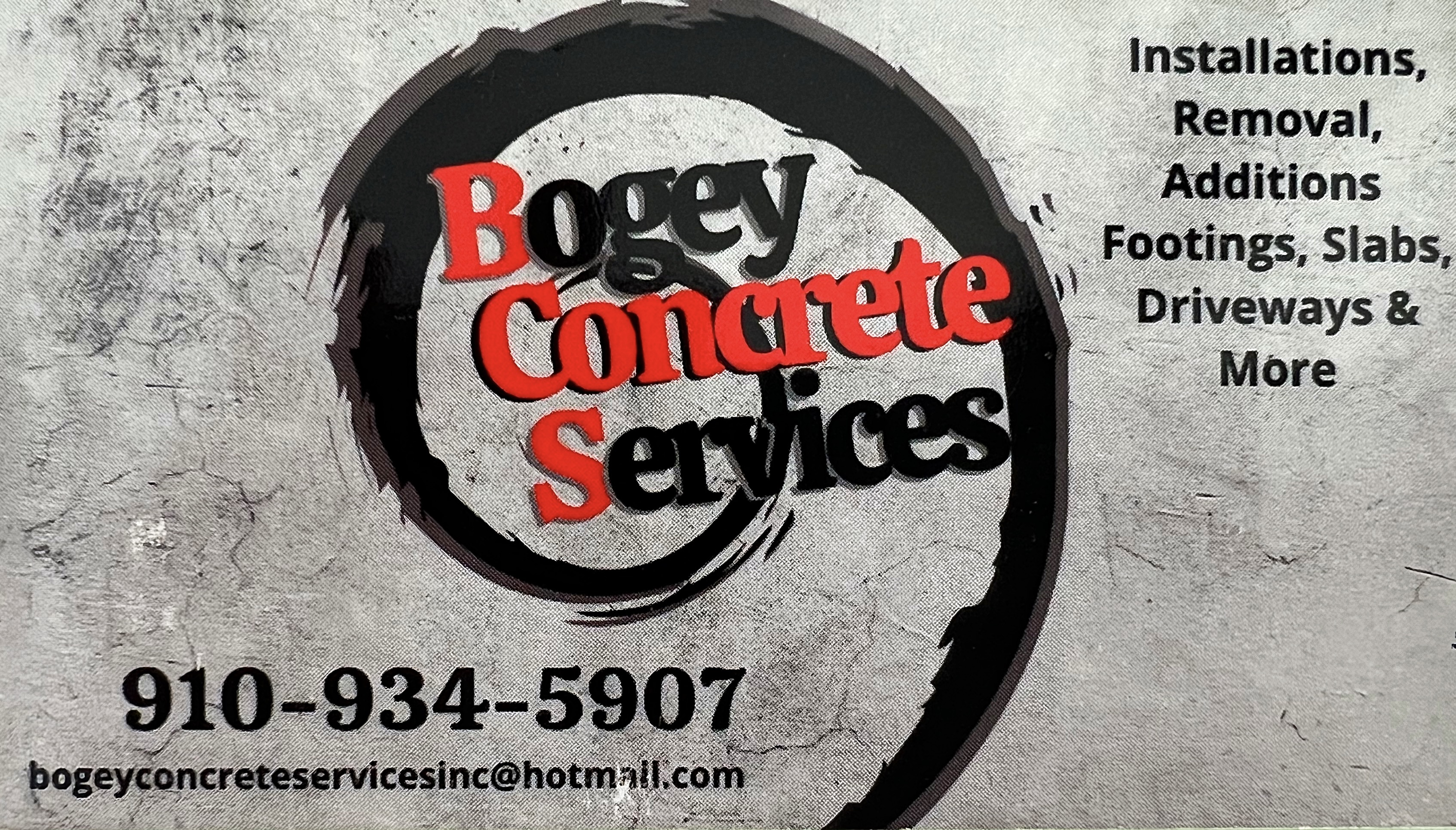 Avatar for Bogey Concrete Services, Inc.
