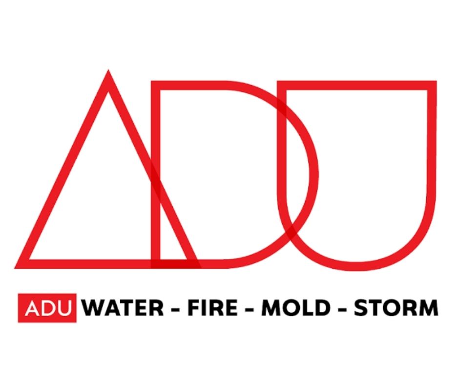 ADU Water - Fire - Mold - Storm logo