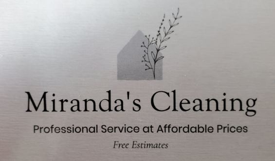 Logo for Miranda's Cleaning