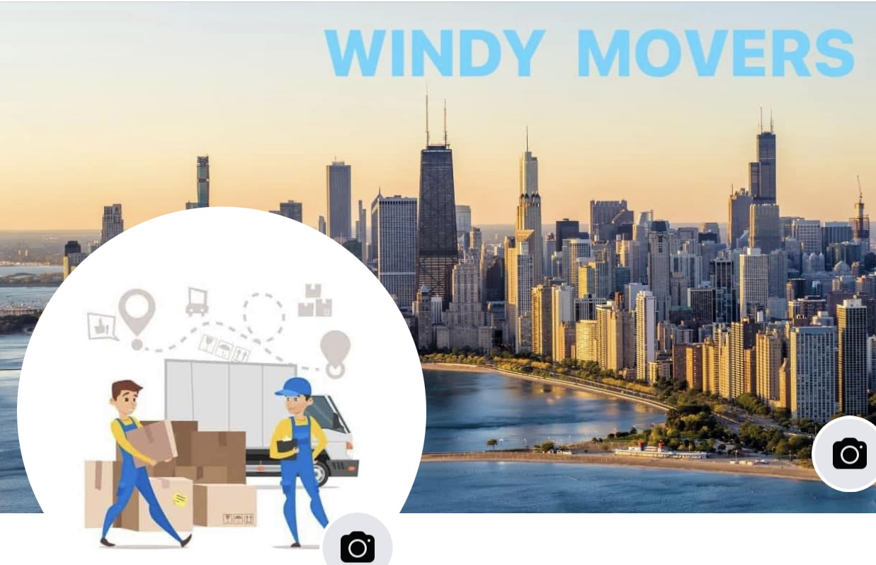 Logo for Windy Movers