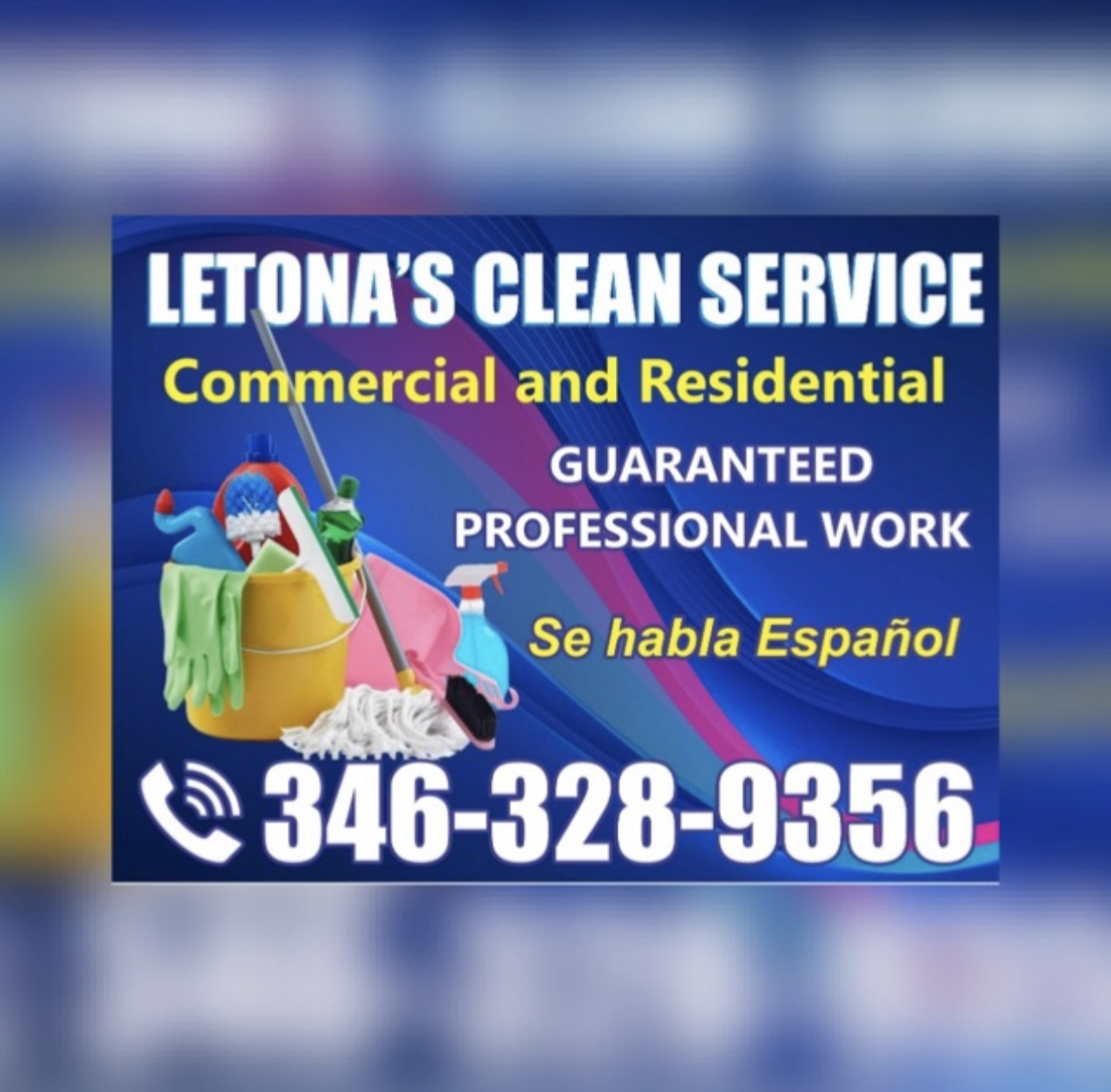 Logo for LETONAS CLEAN SERVICE