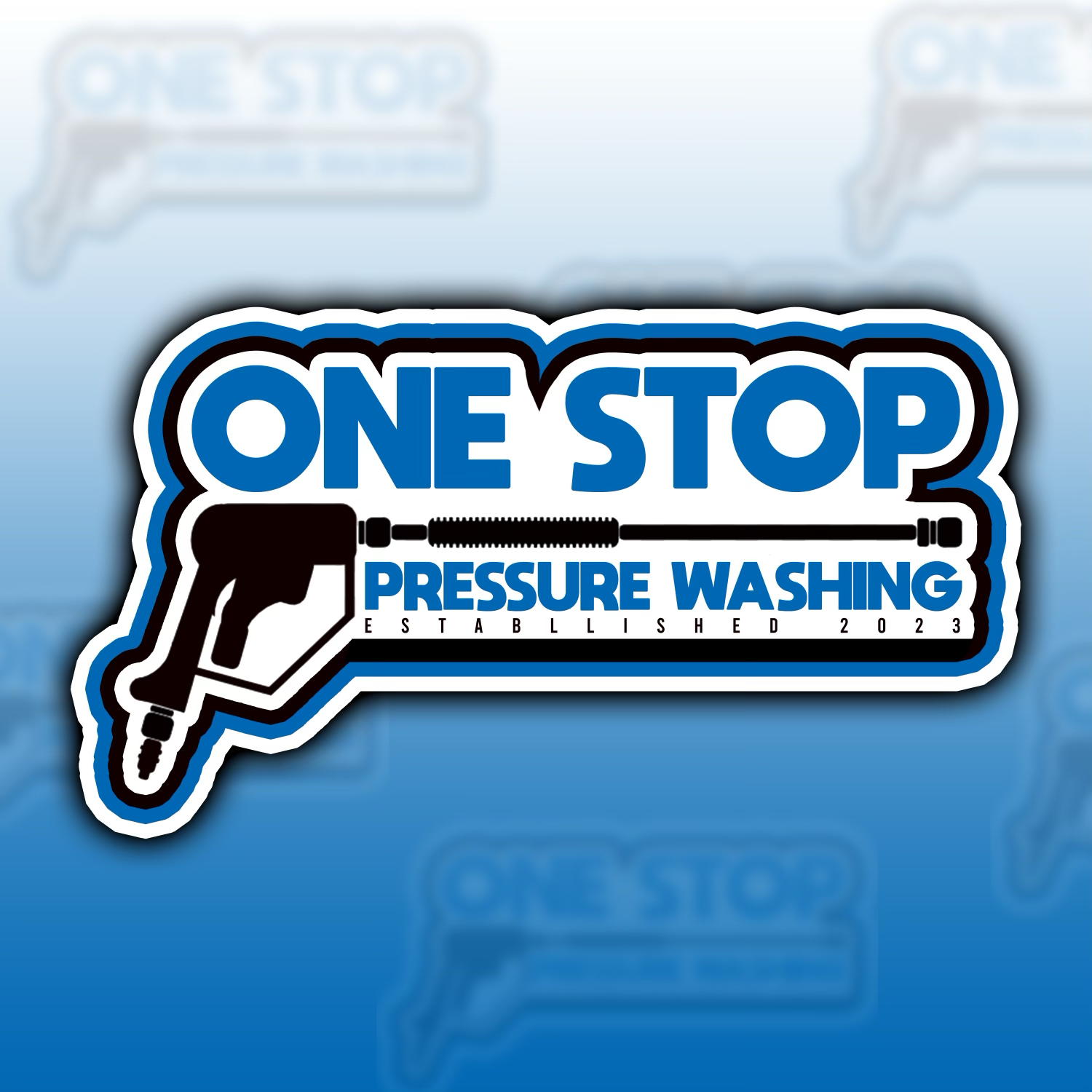Logo for OneStop Pressure Washing LLC