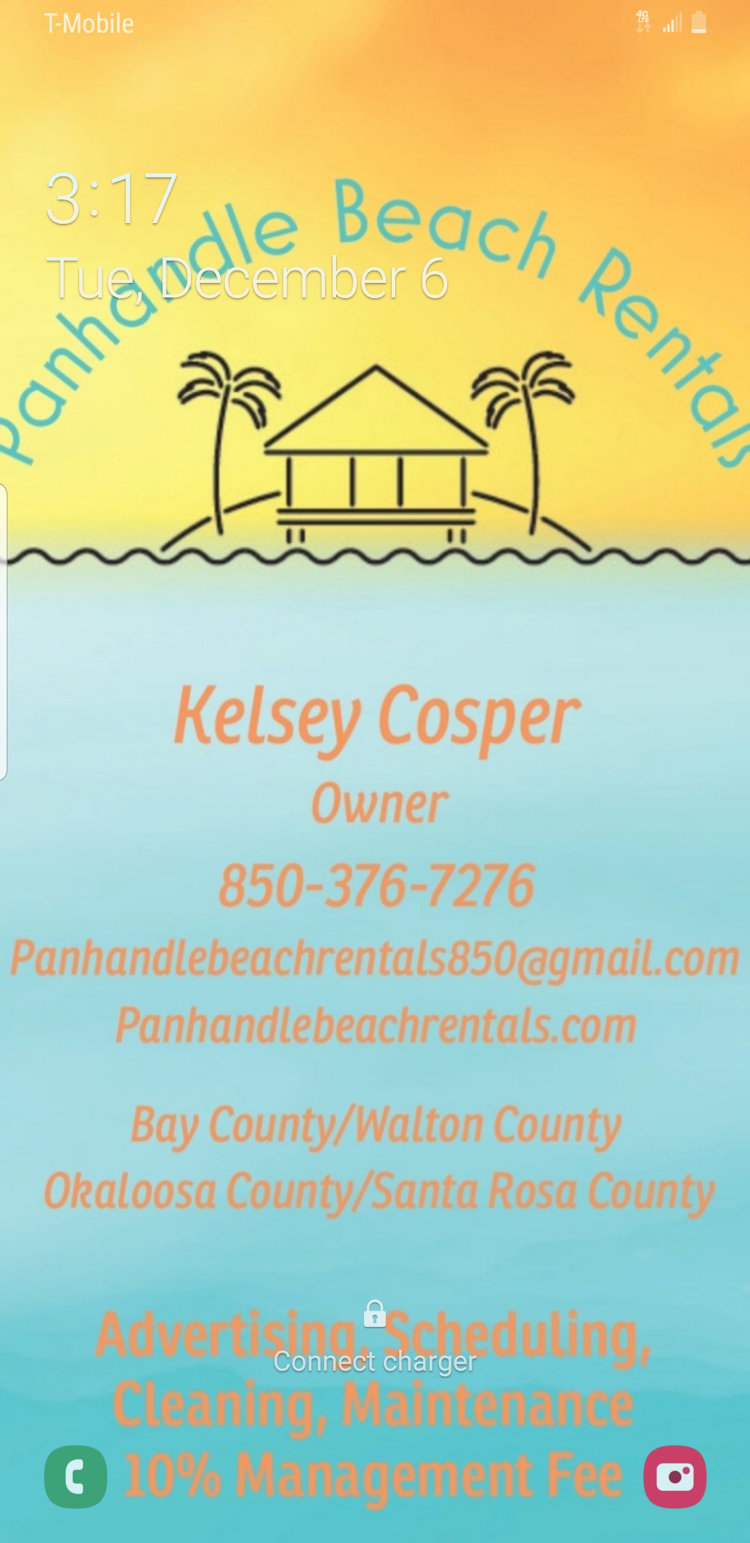 Panhandle Beach Rentals logo