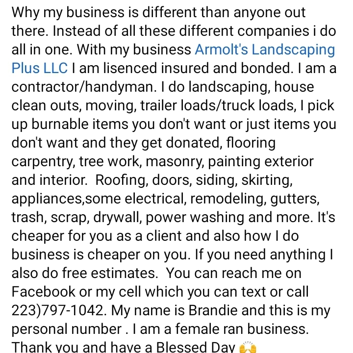 Avatar for Armolt's Landscaping Plus LLC