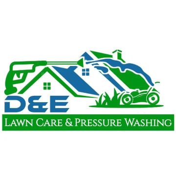 D&E Lawn Care and Pressure Washing logo
