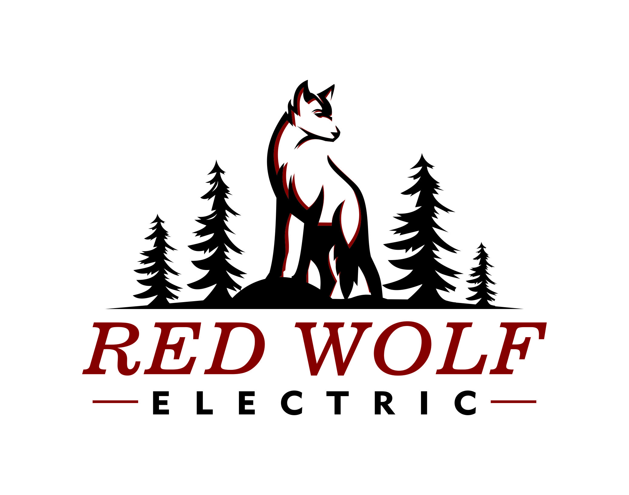 Logo for Red Wolf Electric