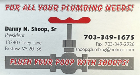 Shoops plumbing logo