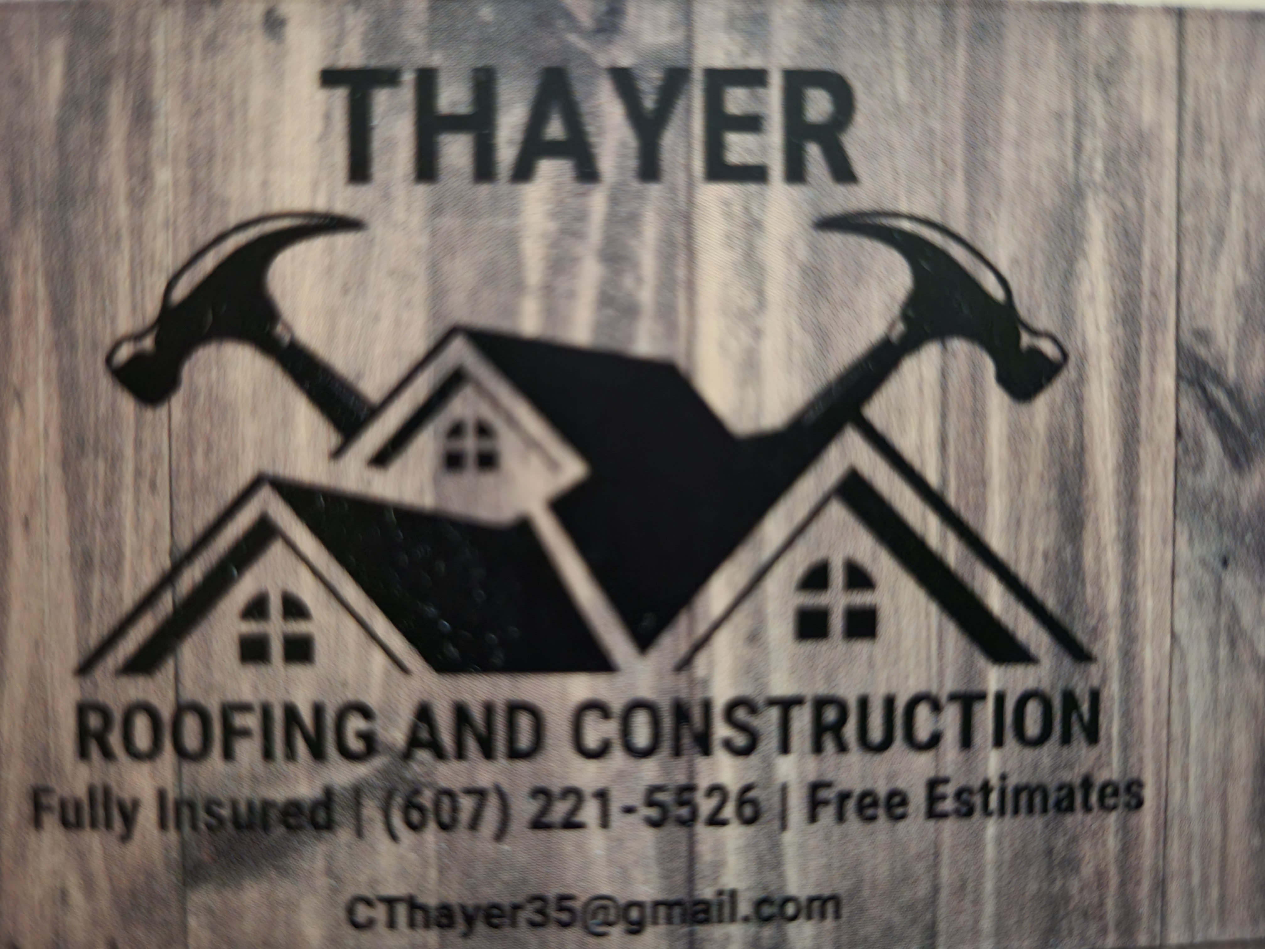 Thayer Roofing and Construction logo