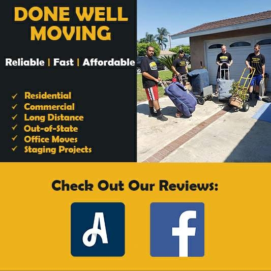 Done Well Moving logo