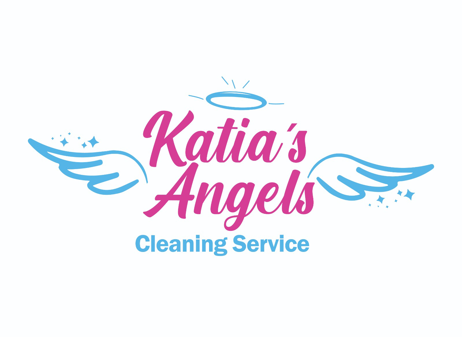 Logo for Katia's Angels Cleaning Service