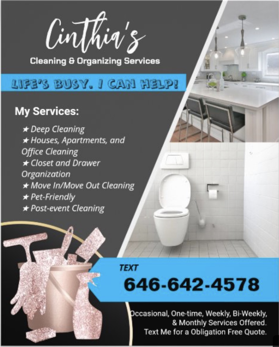 Cinthias Cleaning and Organizing Services logo