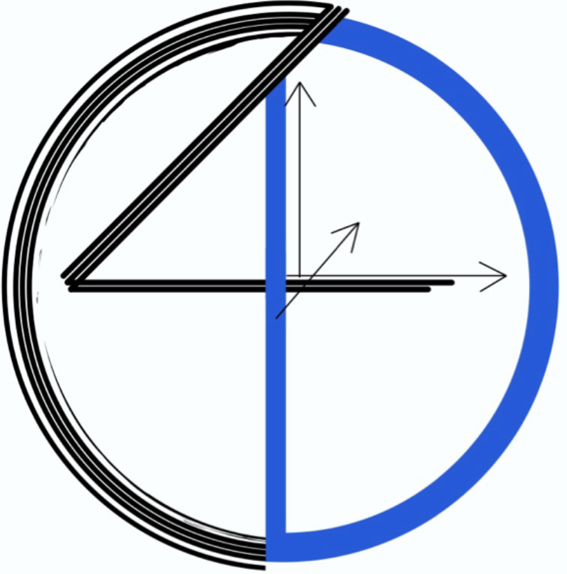 4 D Construction logo
