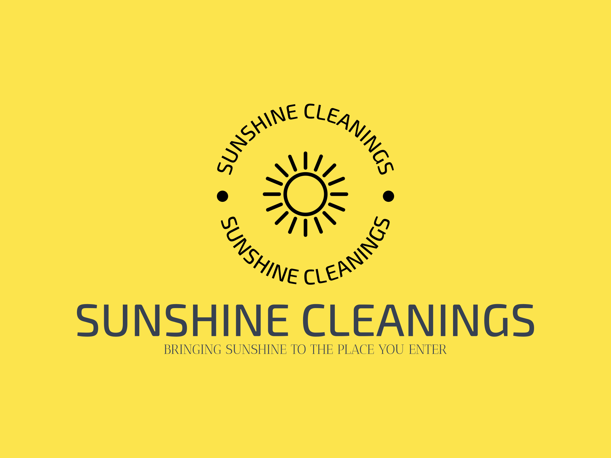 Sunshine Cleanings logo
