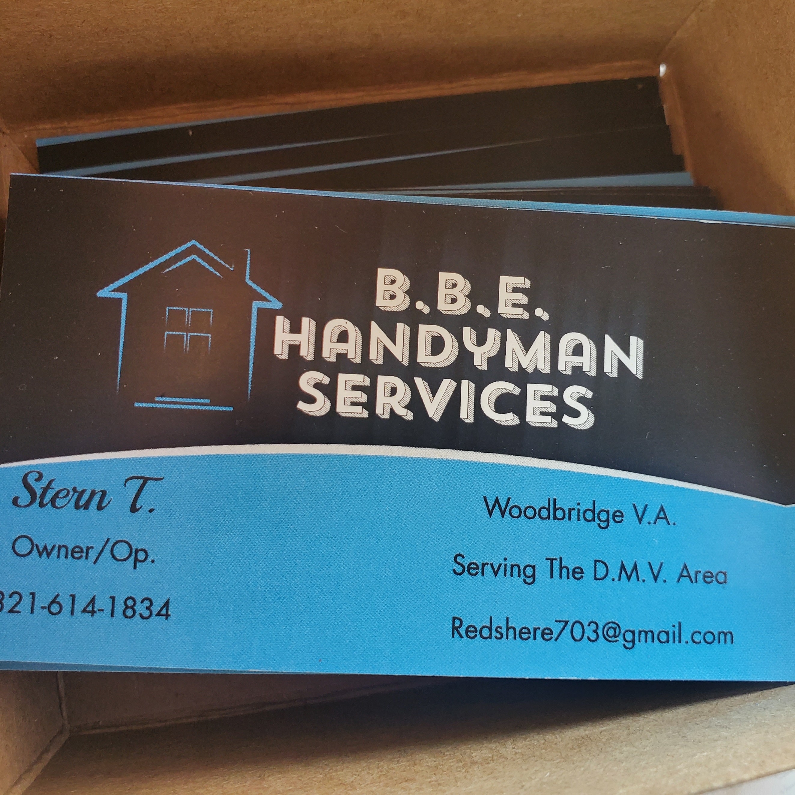 Logo for B.B.E. Handyman Services