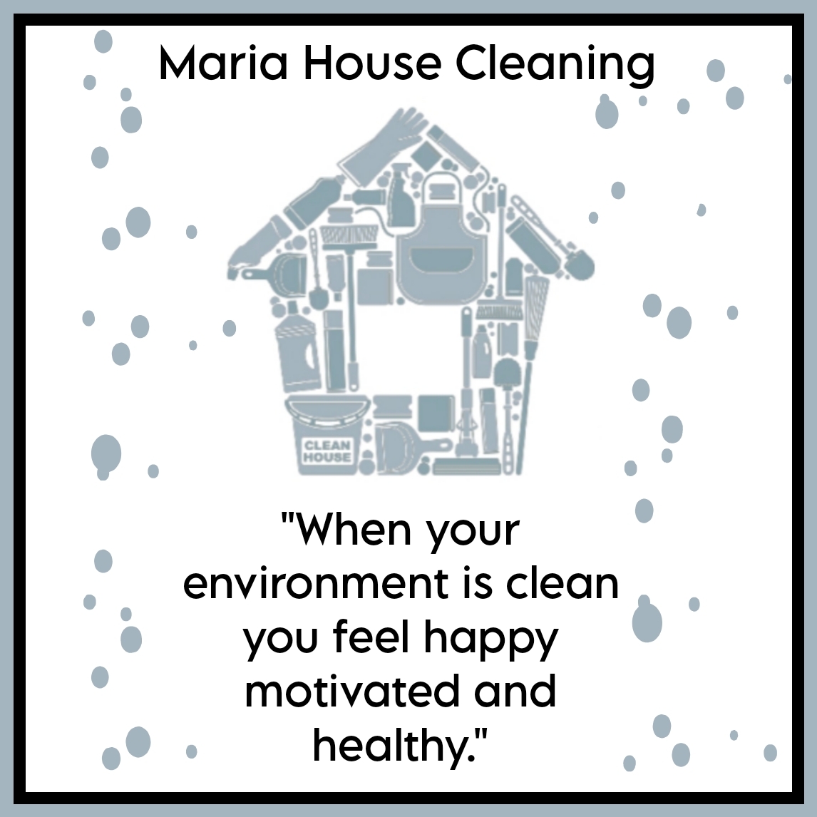 Logo for Maria Cleaning