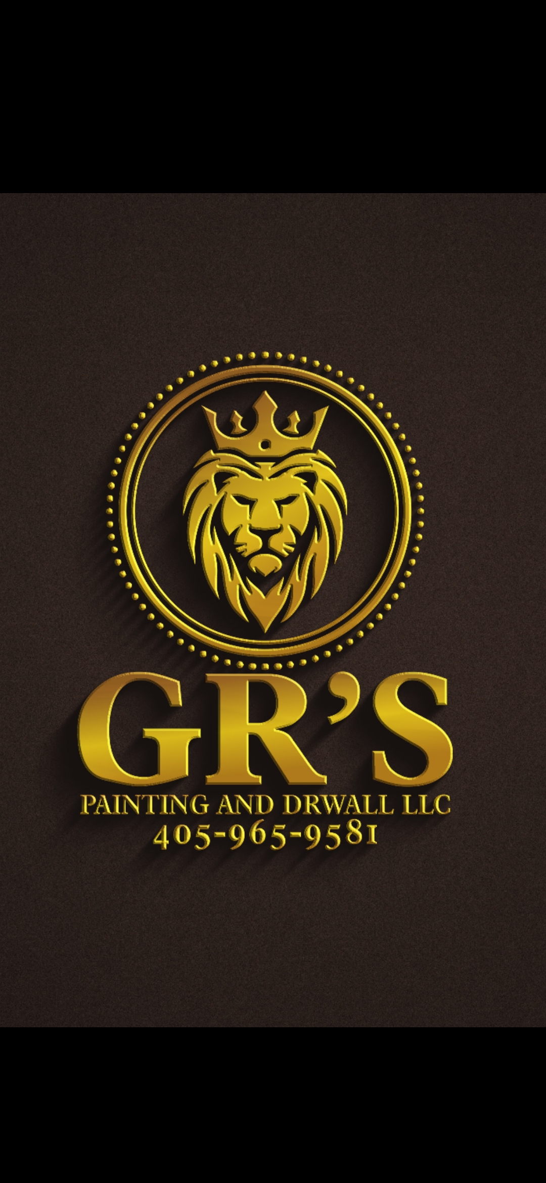 Logo for GR'S PAINTING AND DRYWALL LLC.