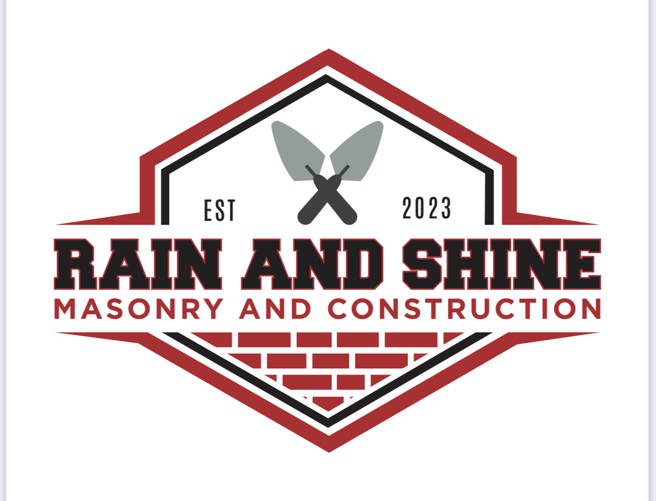 Rain and Shine Masonry and Construction logo