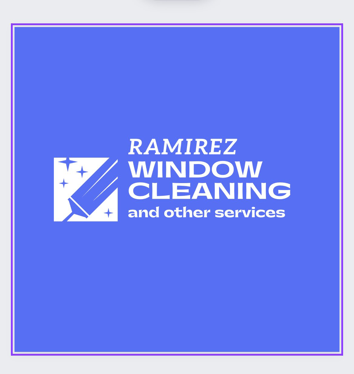 Ramirez Window Cleaning logo