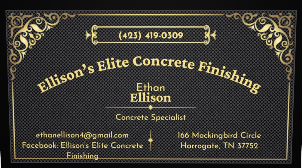 Avatar for Ellison's Elite Concrete Finishing