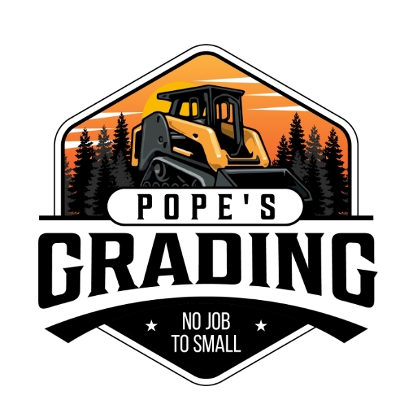 Pope's Grading logo