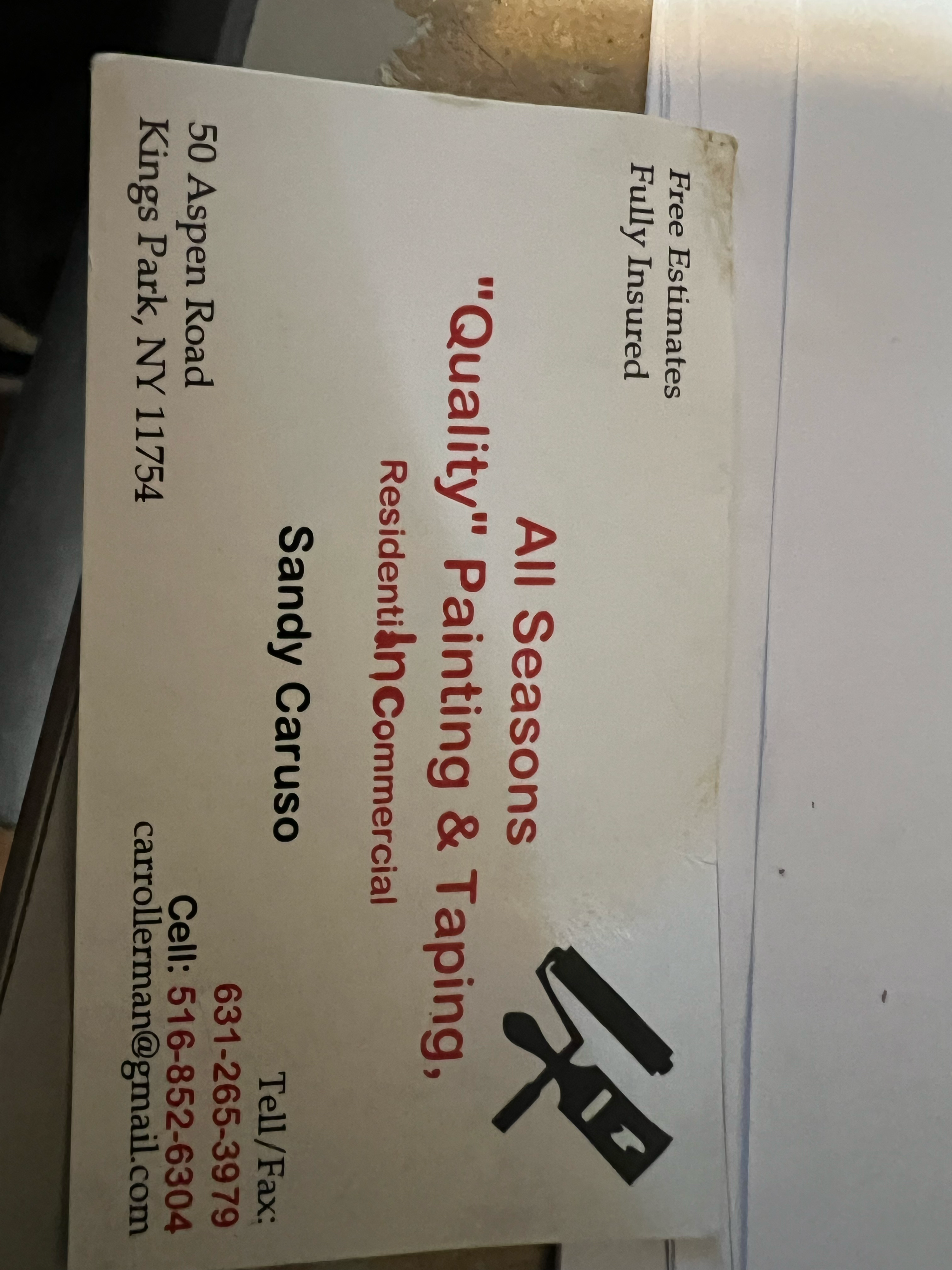 ALL SEASONS QUALITY PAINTING & TAPING,INC. logo