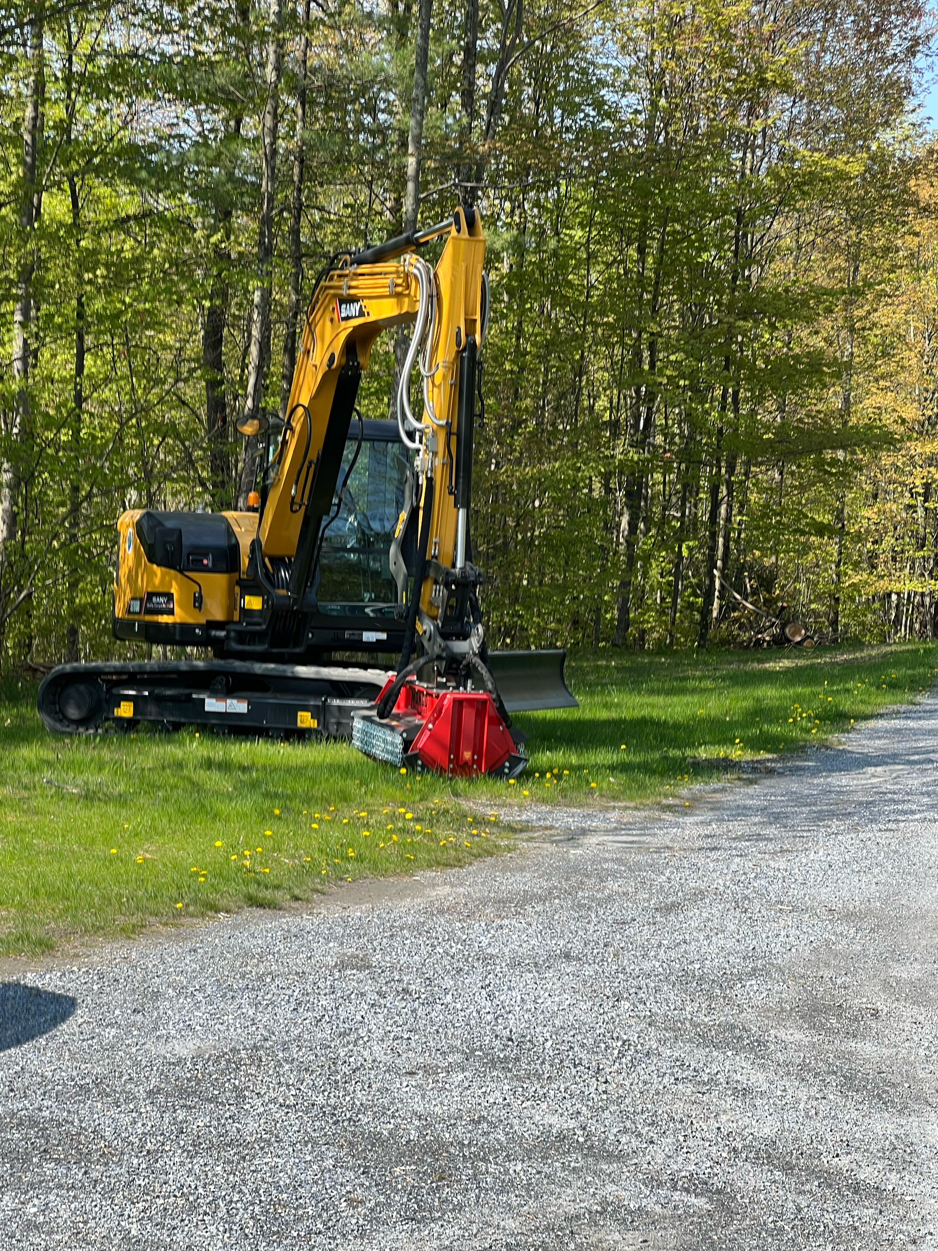 Baker Excavating & Land Maintenance logo