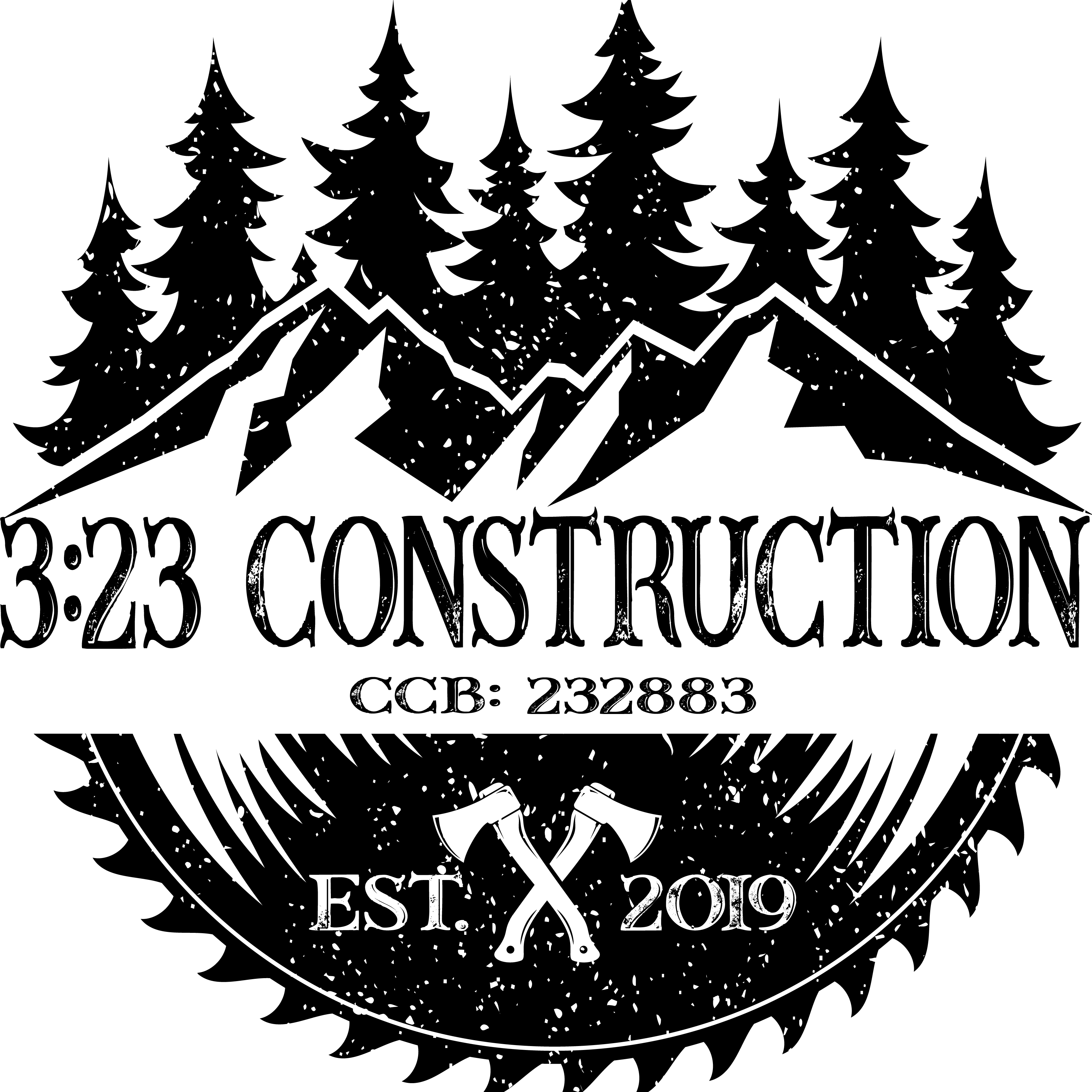 323 Construction logo