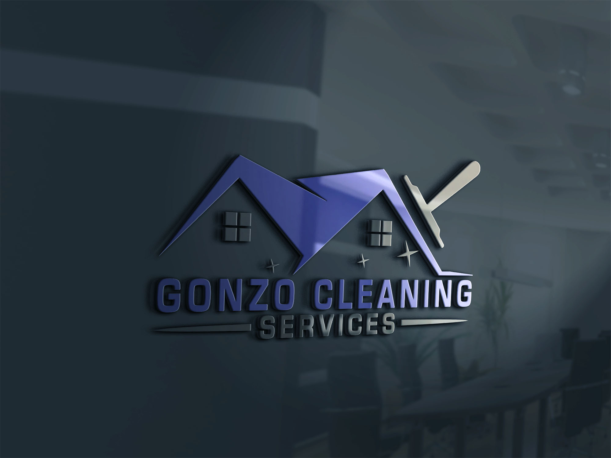 Logo for Gonzo Cleaning Service