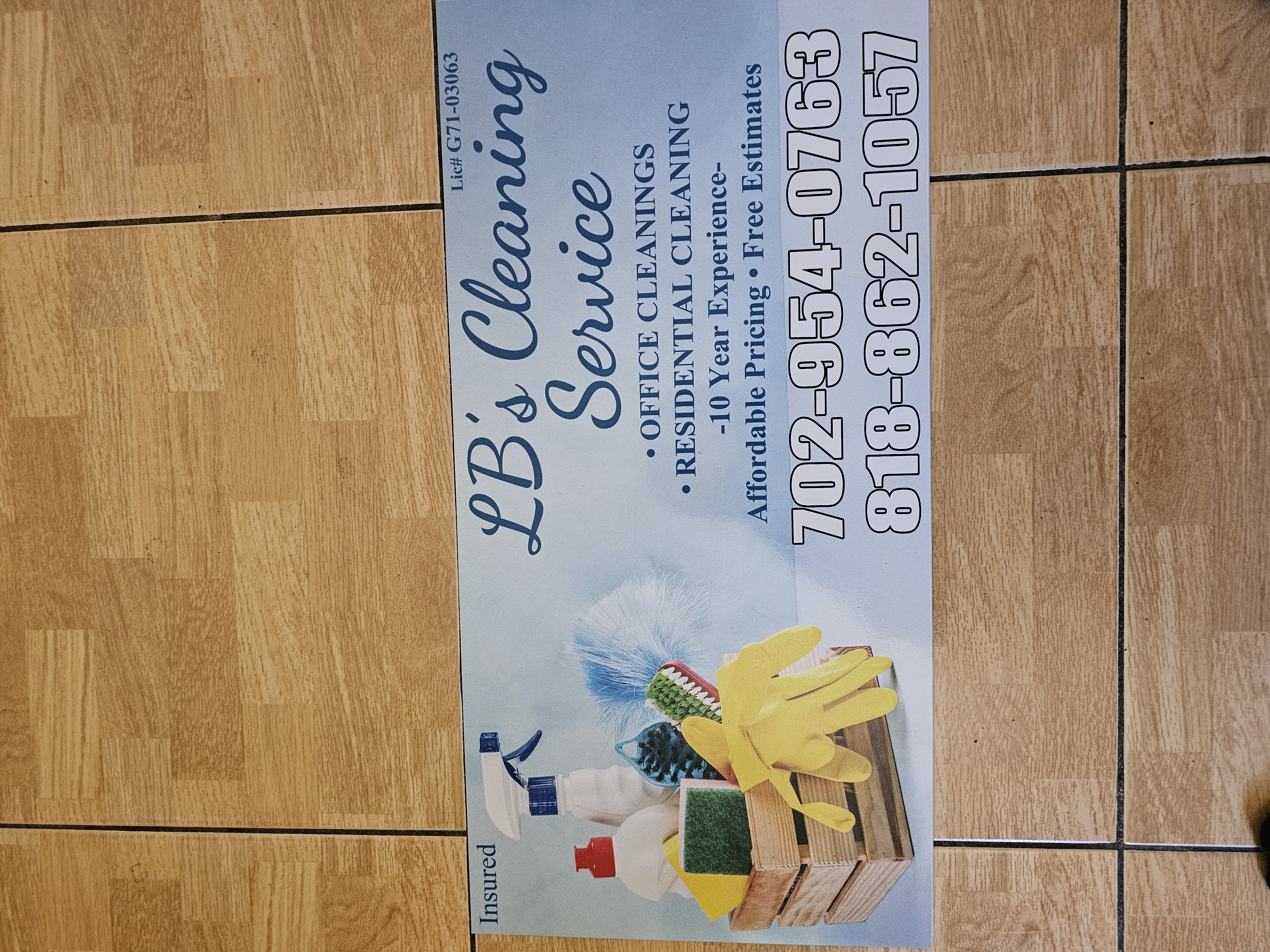 LB Maid Service logo