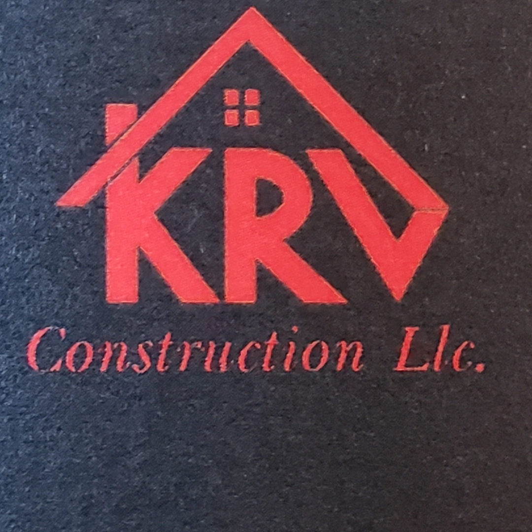Logo for KRV Construction LLC.