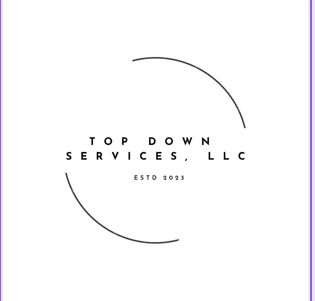Logo for Top Down Services