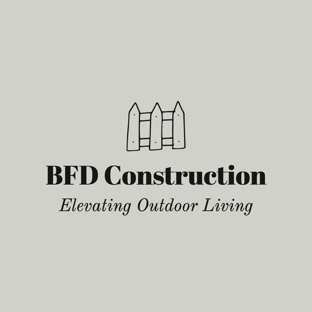 Logo for BFD Construction