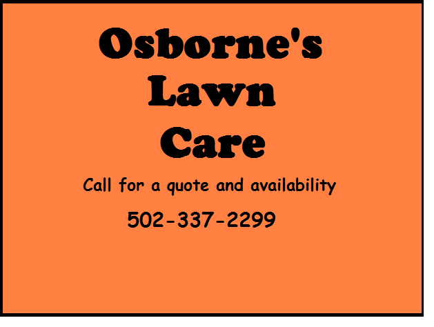 Osborne's Lawn Care logo